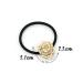 Cuhair Hair Scrunchies for Girls - 6 Pack Assorted Designs with Pearls & Crystals | International Shipping - Buy Online on GoSupps.com