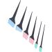 6pcs Hair Dye Applicator Brushes Silicone Hair Dye Brush Soft Bristles Hair Coloring Kit Hair Bleach Tinting Diy Tool for Home Barber Shop Salon - Buy Online on GoSupps.com