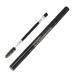 minkissy 2in1 Eyebrow Pencil Liquid Long Lasting Natural Eyebrows Fine Brush Tip Makeup For Women Sweat Brow Liner Eyebrow Gel Pen Black