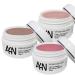 3 x 15ml gel for nail design UV/LED gel set geletail nail gel nail modeling baby boomer gel camouflage gel (3 -series glow camouflage set)