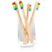 FRCOLOR 8 Pcs Colorful Toothbrushes for Adults - Soft Bristle Toothbrush Set | International Shipping Available - Buy Online on GoSupps.com