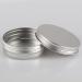 Zeoabsy 10-Piece 100ml Silver Aluminum Tins - Screw-Top Containers for Cosmetics Candles & Ointments | Includes 5 Spatulas & 1 Etiquette - Buy Online on GoSupps.com