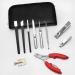 Nail Clipper Ingrown Toenail Corrector Straightener Podiatrist Heavy Duty Thick Toenail Clipper Removal Tools Stainless Steel Long Handle Pedicure Set for Treatment Ingrown Thick Nails Callus (10pcs)