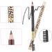 SOESFOUFU 2pcs Eyebrow Pencils Double Head Eyebrow Pencil Eyebrow Pencil Brush 1 count (Pack of 1) As Shown - Buy Online on GoSupps.com
