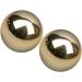 Solustrious Portable Massage Device - Set of 4 Brass Gymnastics Balls for Hand Training & Relaxation | Outdoor Massage Rollers - Buy Online on GoSupps.com