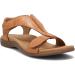 Taos Women's The Show Sandal 8 - Caramel | Stylish and Comfortable - Buy Online on GoSupps.com