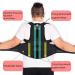 70-140kg Plus Size Back Brace Posture Corrector For Men Women Dual Compression Elastic Back Support Belt Pain Relief For Neck Back Shoulders Lumbar Support Belt gift 5XL Black - Buy Online on GoSupps.com