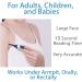 Apex Large Face Digital Thermometer - Fast 10 Second Read Time for Adults and Children - Fever Detection Tool - Buy Online on GoSupps.com