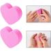 40Pcs Heart Shape Disposable Nail File Strips & Buffers - Pink | For Shaping Toenails & Fingernails - Buy Online on GoSupps.com