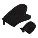 Bordstract Soft Tanning Glove | Double Sided Self Tanner Mitt | Reusable Beach Accessory for Lotion & Mousse Application (Black) - International Shipping Available - Buy Online on GoSupps.com