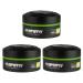 Matte Finish Hair Styling Wax | Professional Hard Wax 150ml | Rubber Matte Hair Wax | Long-Lasting Hold - 3 Pack - Buy Online on GoSupps.com
