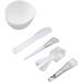 Face Mask Mixing Bowl DIY Facial Mask Tool Silicone Brush Soft Bristle Brush Mixing Bowl Spatula Measuring Cup Set for Face Mask Mixing - Buy Online on GoSupps.com