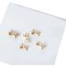5Pcs Metal Nail Art Studs 3D Nail Art Metal Nail Art Jewelry Decorations Pearls Bows Nail Decoration Accessories Nail Rivets Gems - Buy Online on GoSupps.com