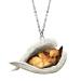 EirzngxQ sleeping dog necklace pet necklace cute angel necklace dog sleeping angel trailer personality gifts for dog lovers D unit size