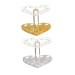 DOITOOL 2pcs Nail Art Heart Pen Holder Eyeliner Pencil Eyeliner Holder Makeup Brush Holder Lipstick Stand