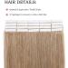 SEGO Tape In Hair Extensions | Remy Real Hair 20 Tress - 12 Honeyblond #27 - Includes 10 Free Tapes - 40g - Buy Online on GoSupps.com