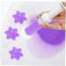 Toilet Gel Stamp Flower Fragrance Bathroom Deodorizer Stops Limescale and Stains with Air Freshening Deodorizing Clean purple - Buy Online on GoSupps.com