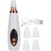Blackhead Removal Vacuum - Adjustable Suction Pore Cleanser Beauty Device - USB Rechargeable - White - Buy Online on GoSupps.com