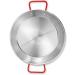 LAKEINX Pan Seafood Frying Pot Stainless Steel Double Ear Frying Pan Saucepan Fruit Plate Container Cooking Tools - Buy Online on GoSupps.com