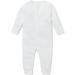MORI Organic Clever Sleepsuit - Unisex 2 Way Zipped Pyjama for Baby Boys and Girls 0-3 Months White - Buy Online on GoSupps.com