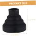 Universal Silicone Hair Dryer Diffuser | Curl Diffuser Attachment for Curly Hair | Hair Care Accessory (13.8x13.8cm Black - Buy Online on GoSupps.com