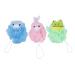 Beavorty 3pcs Cartoon Bath Mesh Sponge Mesh Bath Ball Children Scrubber Ball Shower Bath Ball Shower Ball Scrubber Ball Kid Lovely Scrubber Ball Bath Ball Cartoon Bath Ball 1 Count (Pack of 1)