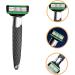 Professional Men's Razor Set - Stainless Steel Double-Edged Razor & Short Handle Razor Plane - Buy Online on GoSupps.com
