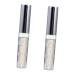 FOMIYES 2pcs Eye Light Eyeshadows Glitter Eyeshadow Glow Pearlescent Eyeshadow Liquid 1 count (Pack of 1) Goldenx2pcs