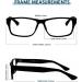 Buy Real Glass Reading Glasses - Clear Lenses in Geek Style Frame | +0.25 to +3.00 Magnification - Buy Online on GoSupps.com