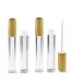 Healthcom 6ml Bamboo Lip Gloss Tubes - Refillable Plastic Balm Bottles for DIY Lipstick - Travel Size Cosmetic Containers for Women - Buy Online on GoSupps.com