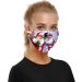 Riou 5-Piece Washable Cotton Face Covering - Breathable Dustproof Mouth & Nose Protection for Men & Women (Z-4) - Buy Online on GoSupps.com
