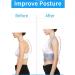 Brace Support Belt Adjustable Back Posture Corrector Back Shoulder Lumbar Posture Correction Corset for Posture Tools - Buy Online on GoSupps.com