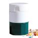 Coupe-Comprim Coupe Medicaments Pour Couper Et craser Petits Et Gros S parateur De Comprim s Avec Lame S parateur De Pilules Portable Coupe Cachet Pour Voyages Bleu