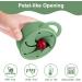 Vicloon Collapsible Silicone Baby Snack Cup - Non-Spill, Lid, Green - Toddler Food Container - Buy Online on GoSupps.com