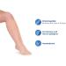 Maximex Aloe Vera Socks - 3 Pairs in Skin Colors | Comfortable Unisex Stockings | 15 Den No Cutting & Printing Points - Buy Online on GoSupps.com