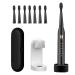 Sonic Electric Toothbrush USB Rechargeable Adult Timer Teeth Cleaning Brush Black Electric Toothbrush