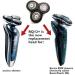 Full Set of Replacement Shaving Head Fit Norelco RQ10 RQ12 for Sensotouch 3D Shavers (RQ12) - Buy Online on GoSupps.com