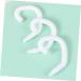 Toddmomy 40 Ear Enhancement Hooks for Earlick - Facial Cover Extensions & Ear Protection Hooks | White Clothes Rack Buckles - Buy Online on GoSupps.com