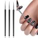 Nail design brush set Kanoson 3 pieces professional nail brush thin fine brush nail nail art brush set nail polish nail accessories for nail design