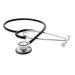 Dealmed General Exam Stethoscope  Professional Economy Dual-Head Medical Stethoscope with Lightweight Chestpiece, Flexible 32 Tubing & Comfort Eartips (Black)