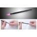 Mezerdoo 5Pcs Nail Art Pusher Black Quartz Head Scrubs Stone Cuticle Stick Pen Spoon Cut Manicure Care Nail Polishing Tools - Buy Online on GoSupps.com