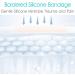 Waterproof Long Surgical Incision Bandages for Knee Replacement - Silicone Adhesive Dressing & Non-Stick Pads - Hip Wound Care Shower Patches (4x10 Inch Pack of 5 - Buy Online on GoSupps.com