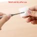Stainless Steel Cuticle Remover & Pusher for Nails - Anti-Slip Dead Skin Cutter - Buy Online on GoSupps.com