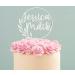 Personalized Cake Topper with Name - Natural Wood Decoration | Birch Multiplex Acrylic Accessory for Any Occasion - Buy Online on GoSupps.com
