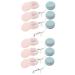 FOMIYES 12 Pcs Macaron Cleaning Wipe Glass Wipes Electronic Wipes Eyeglass Cleaner Wipes Eye Glass Clean Cloths Glasses Wipes Eye Glasses Lens Cleaner Screen Wipes for Electronics