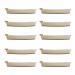 XIMYWRD Ostomy Supplies Drainable Pouch Sealing Clamp Set Colostomy Bag Clips Tail Closure 10pcs
