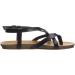Blowfish Malibu Women's Granola-b Flat Sandal Medium 5.5 UK Black Dyecut - Buy Online on GoSupps.com