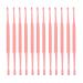 12PCS Ear Wax Picker Disposable Ear Wax Removal Tool Ear Pick Ear Wax Removal Ear Spoon Digger for Health Care Gift Plastic Ear Pick Set Plastic Wax Remover
