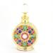 DFJOENVLDKHFE Perfume Bottle Empty Frosted Glass Essential Oil Bottle Refillable Empty Jewelry Decoration Crystal Bottle (Size : Pink Flowers)