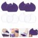 Mobestech Forefoot Pad & Heel Cushion Inserts - 8 Pairs Anti-Slip Gel Insoles for High Heels & Women's Shoes - Buy Online on GoSupps.com